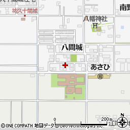 愛知県一宮市祐久八間城109周辺の地図