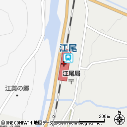 鳥取県日野郡江府町周辺の地図