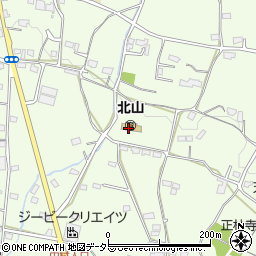 富士宮市立　北山保育園周辺の地図