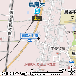 滋賀県彦根市鳥居本町1693周辺の地図