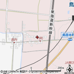 滋賀県彦根市鳥居本町2839周辺の地図