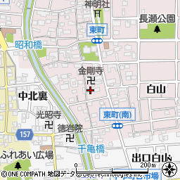 愛知県岩倉市東町東市場屋敷35周辺の地図