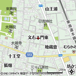 愛知県一宮市大和町妙興寺文右エ門東周辺の地図