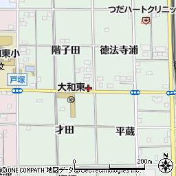 愛知県一宮市大和町妙興寺階子田49-3周辺の地図