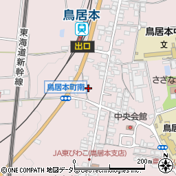 滋賀県彦根市鳥居本町2430-1周辺の地図