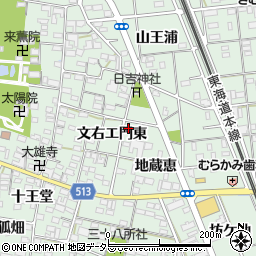 愛知県一宮市大和町妙興寺地蔵恵33周辺の地図