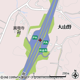 君津ＰＡ周辺の地図