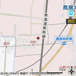 滋賀県彦根市鳥居本町2843周辺の地図
