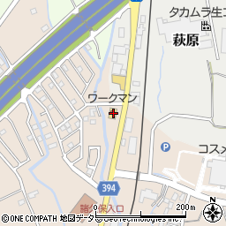 静岡県御殿場市竈505周辺の地図