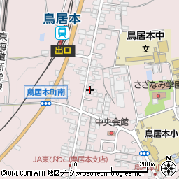 滋賀県彦根市鳥居本町1626周辺の地図