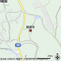 観瀧寺周辺の地図