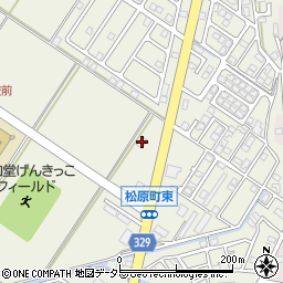 ファミリーマート彦根松原店周辺の地図