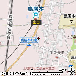 滋賀県彦根市鳥居本町2431周辺の地図