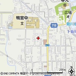 神奈川県小田原市鴨宮559-2周辺の地図