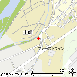 京都府福知山市土師周辺の地図