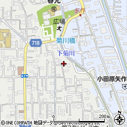 神奈川県小田原市鴨宮413-5周辺の地図