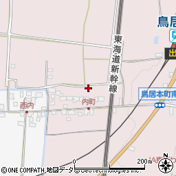 滋賀県彦根市鳥居本町2841周辺の地図