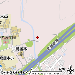 滋賀県彦根市鳥居本町1379周辺の地図