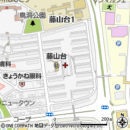 藤山台１１０号棟周辺の地図
