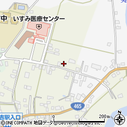 千葉県いすみ市苅谷1271周辺の地図