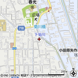 神奈川県小田原市鴨宮413-19周辺の地図