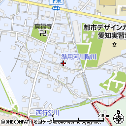 愛知県小牧市下末1040周辺の地図