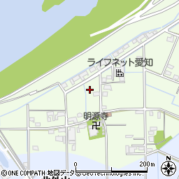 愛知県一宮市東加賀野井江西1543周辺の地図