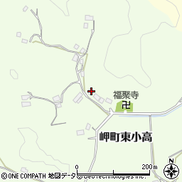 千葉県いすみ市岬町東小高196周辺の地図