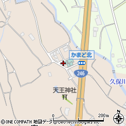 静岡県御殿場市竈2012-4周辺の地図