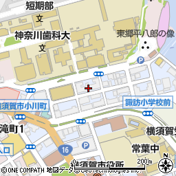 横須賀三浦塗装工業協同組合周辺の地図