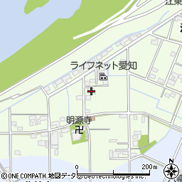 愛知県一宮市東加賀野井江西93-1周辺の地図