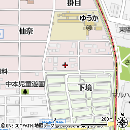 愛知県岩倉市東町掛目105周辺の地図
