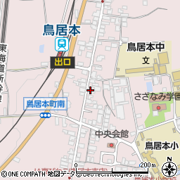 滋賀県彦根市鳥居本町1620周辺の地図