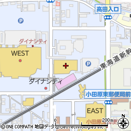 ＴＯＨＯシネマズ小田原周辺の地図