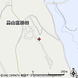 岡山県真庭市蒜山富掛田515-11周辺の地図