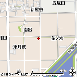 愛知県一宮市千秋町塩尻東丹波周辺の地図