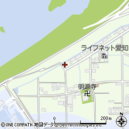 愛知県一宮市東加賀野井江西50周辺の地図