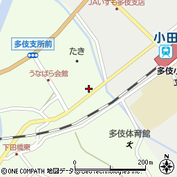 島根県出雲市多伎町小田42-1周辺の地図