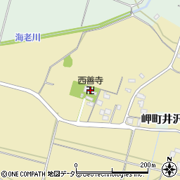 西善寺周辺の地図