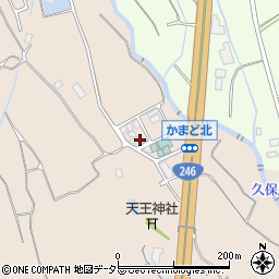 静岡県御殿場市竈2012周辺の地図