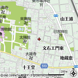 愛知県一宮市大和町妙興寺東市場周辺の地図