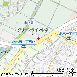 愛知県小牧市舟津701周辺の地図
