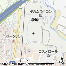 静岡県御殿場市萩原1529-20周辺の地図