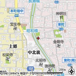 愛知県岩倉市東町東市場屋敷59周辺の地図
