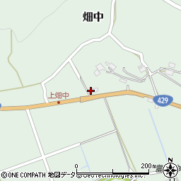 京都府福知山市畑中1332周辺の地図