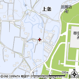 静岡県富士宮市上条694周辺の地図