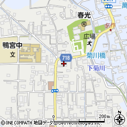 神奈川県小田原市鴨宮432-18周辺の地図
