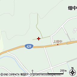 京都府福知山市畑中1186周辺の地図