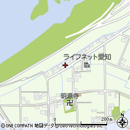 愛知県一宮市東加賀野井江西53周辺の地図