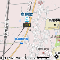 滋賀県彦根市鳥居本町2443周辺の地図